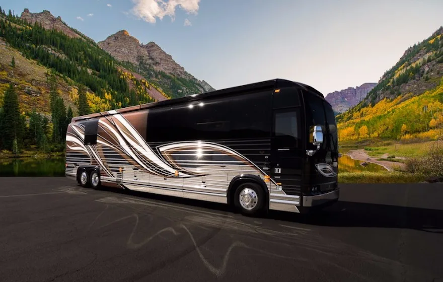 2018 Marathon XLII Prevost motorcoach exterior - DOUBLE SLIDE, 0 miles