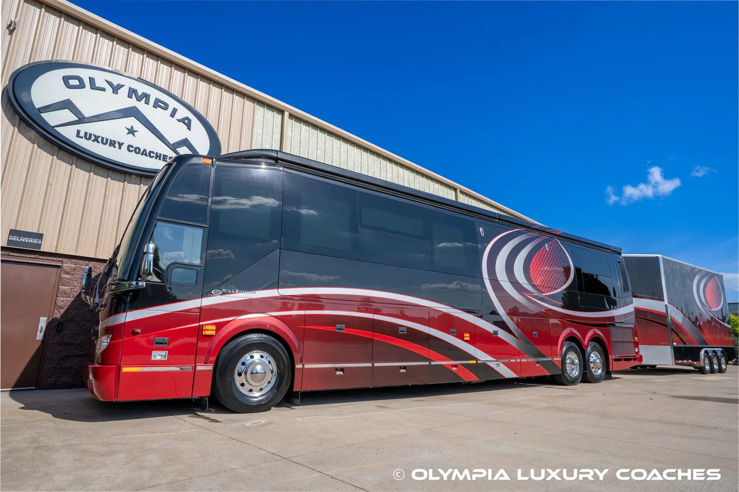 2017 Millennium H3-45 - Triple Slide w/Stacker