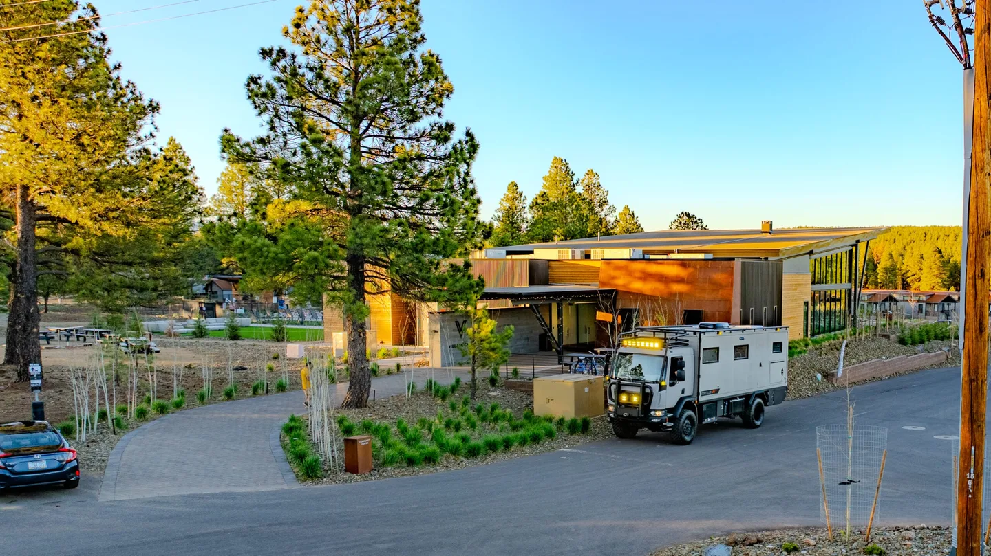 Village Camp Flagstaff luxury RV resort in Flagstaff, Arizona