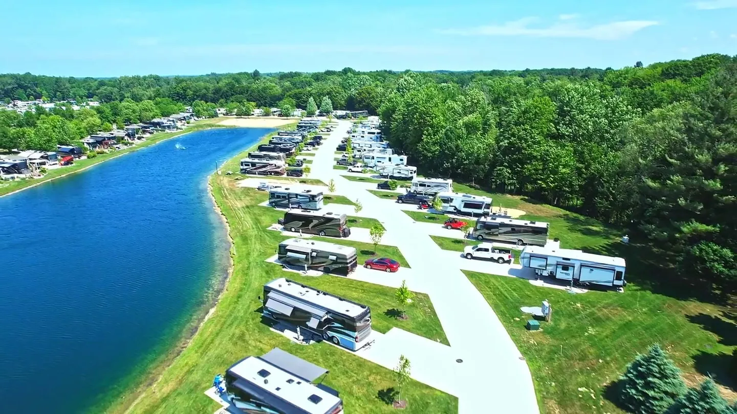 Sunnybrook RV Resort luxury RV resort in South Haven, MI