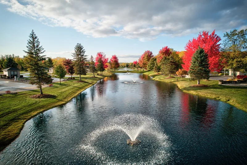 Traverse Bay RV Resort luxury RV resort in Williamsburg, MI