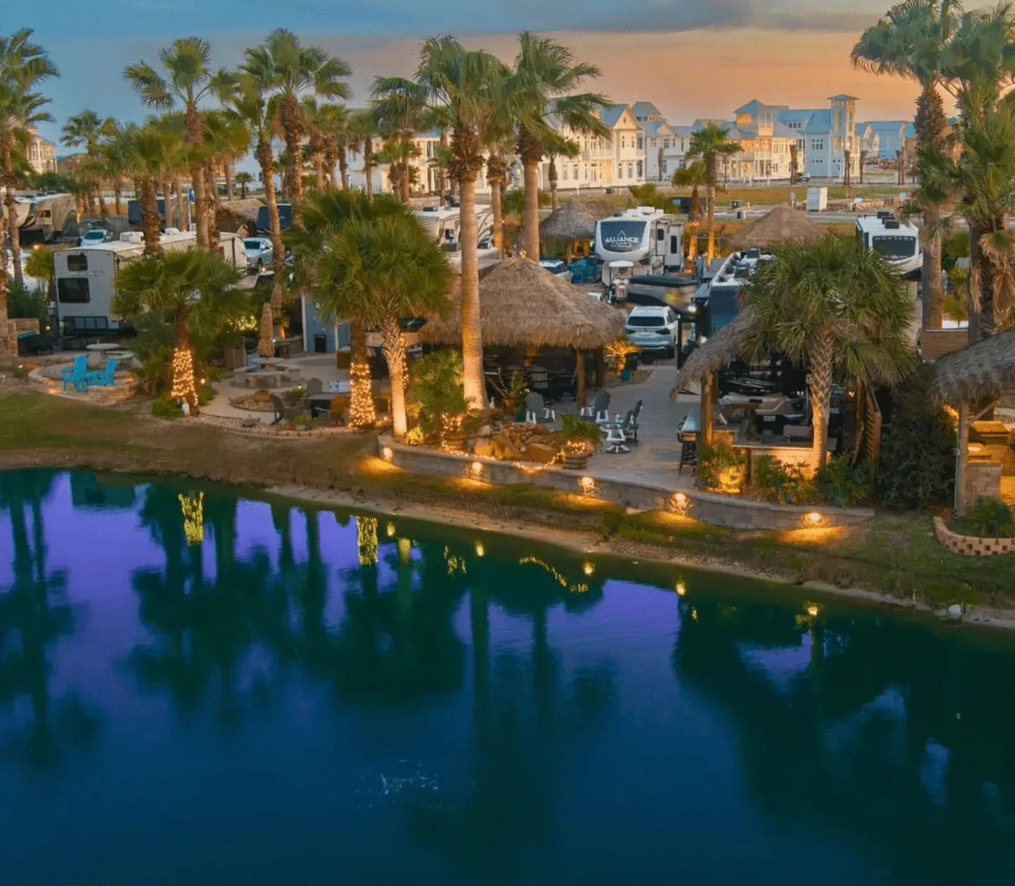 Gulf Waters Beach Front RV Resort in Port Aransas, TX