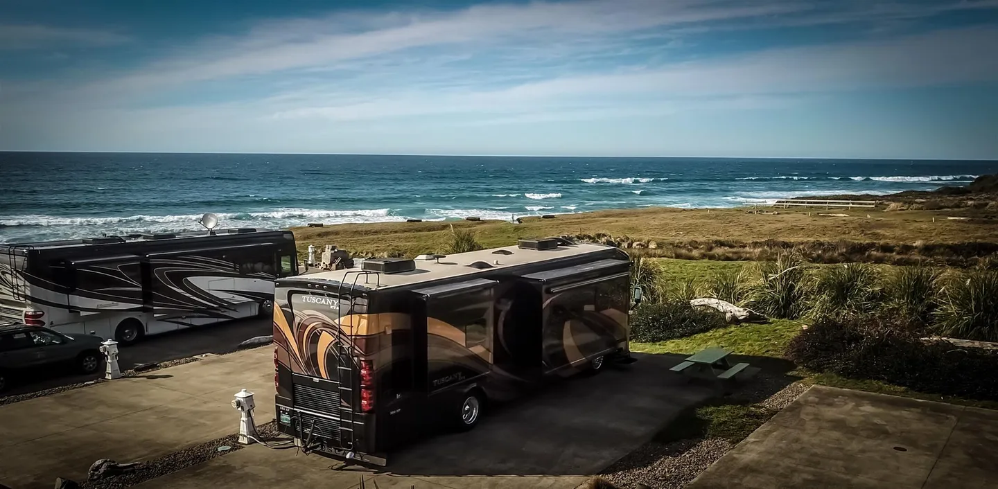 Sea Perch RV Resort in Yachats, OR